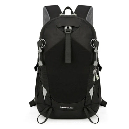 Sac à dos noir 25L, design compact et léger pour randonnée