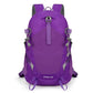 Sac à dos violet 25L, bretelles ergonomiques et dos respirant