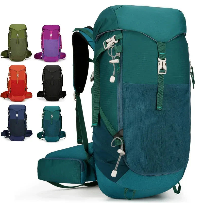 Vue latérale du sac à dos imperméable en nylon