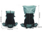 Sac à dos 40L avec poche principale spacieuse