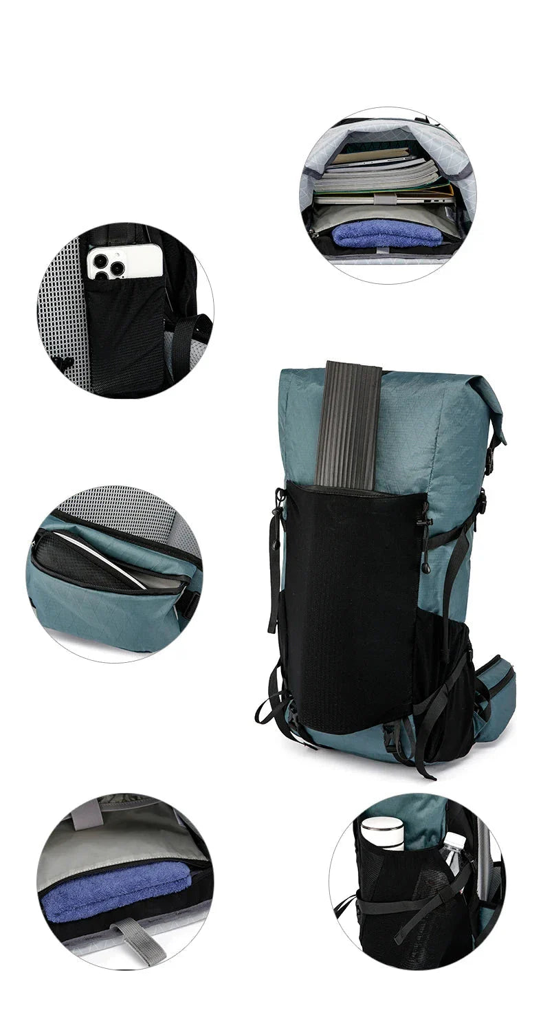 Sac à dos extensible, capacité ajustable pour équipement