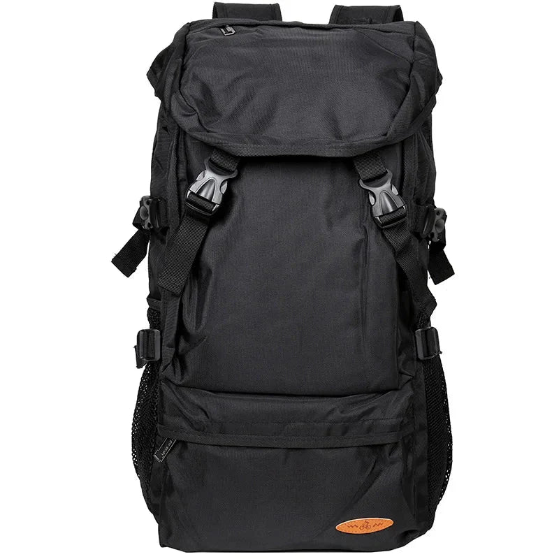 Version noire du sac à dos avec tissu résistant