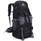 Modèle noir du sac à dos avec design ergonomique