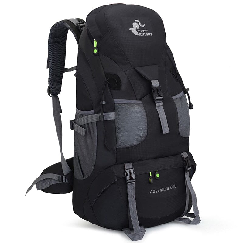Modèle noir du sac à dos avec design ergonomique