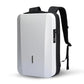 Sac à dos blanc avec coque rigide et port USB intégré