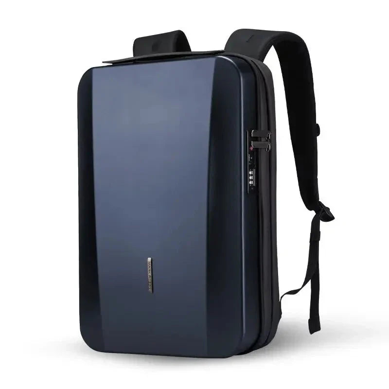 Sac à dos bleu avec protection pour ordinateur 17 pouces