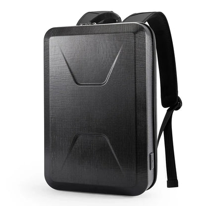 Sac à dos noir avec design compact et ergonomique