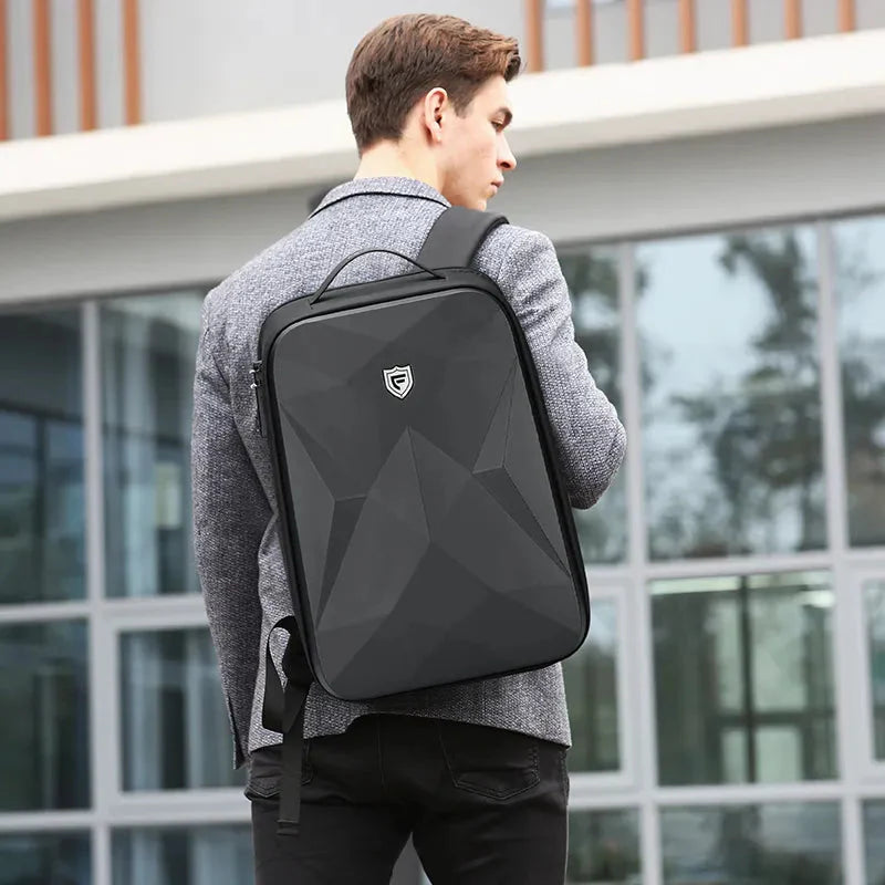 Sac à dos antivol avec coque rigide et port USB intégré