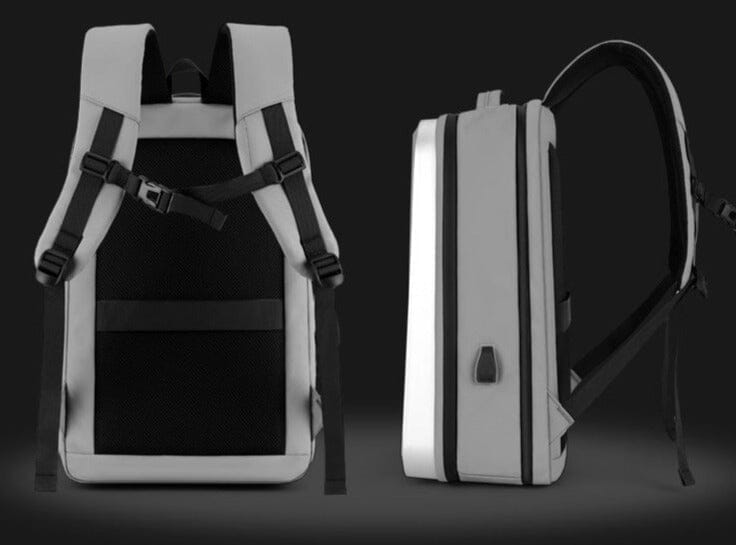Sac à dos avec sangle de poitrine et sangle pour valise