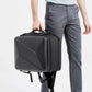 Détail des matériaux en ABS et polyester du sac à dos