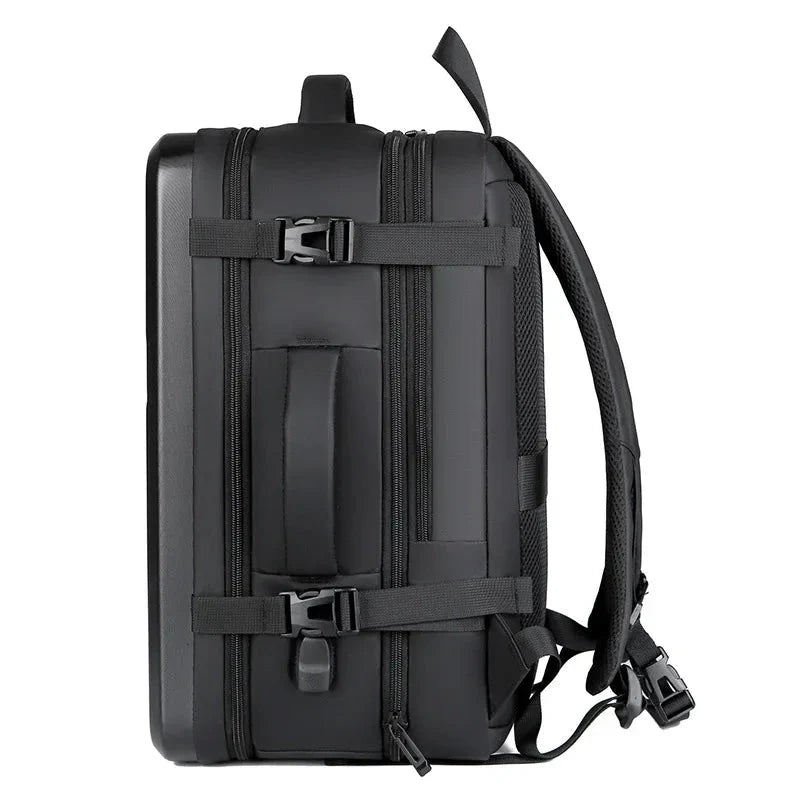 Sac à dos rigide avec poches pour tablette et accessoires
