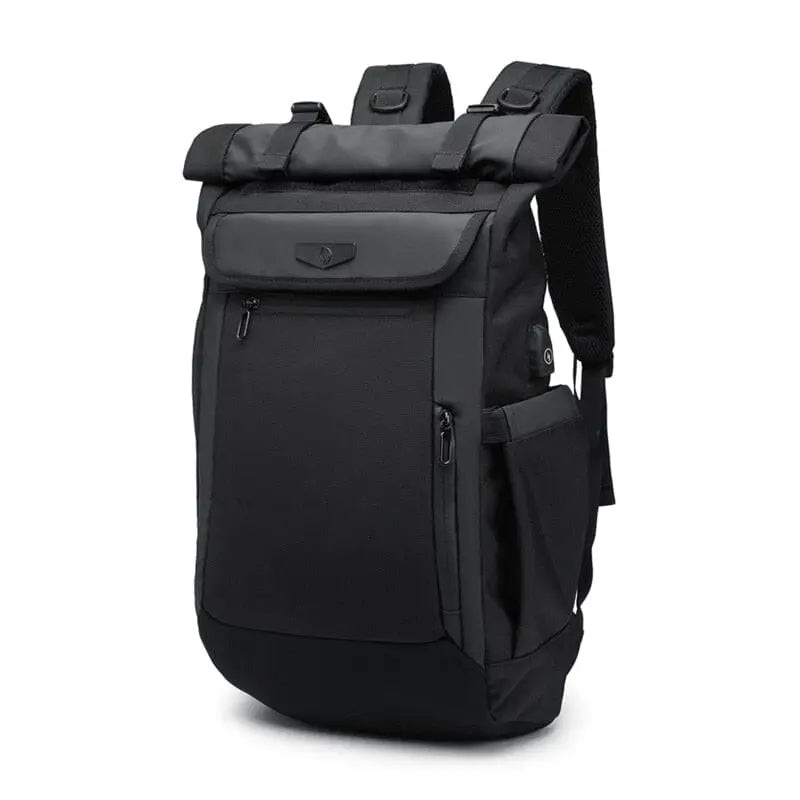 Sac à dos en polyester imperméable, vue de dos