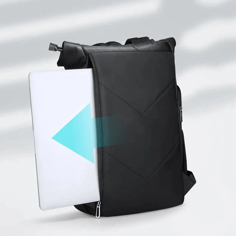 Sac à dos en tissu imperméable, design moderne