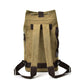 Sac à dos vintage en toile avec cordon de serrage