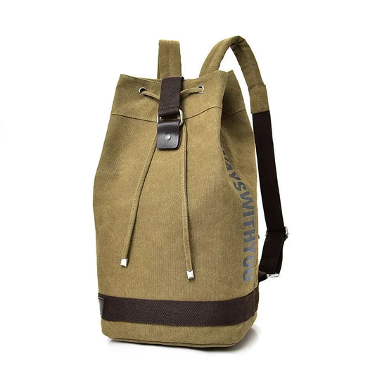 Sac à dos beige avec design intemporel et durable