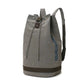 Sac à dos gris avec grand compartiment intérieur spacieux