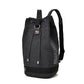 Sac à dos noir en toile épaisse, style explorateur