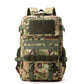Motif camouflage sur le sac à dos pour discrétion