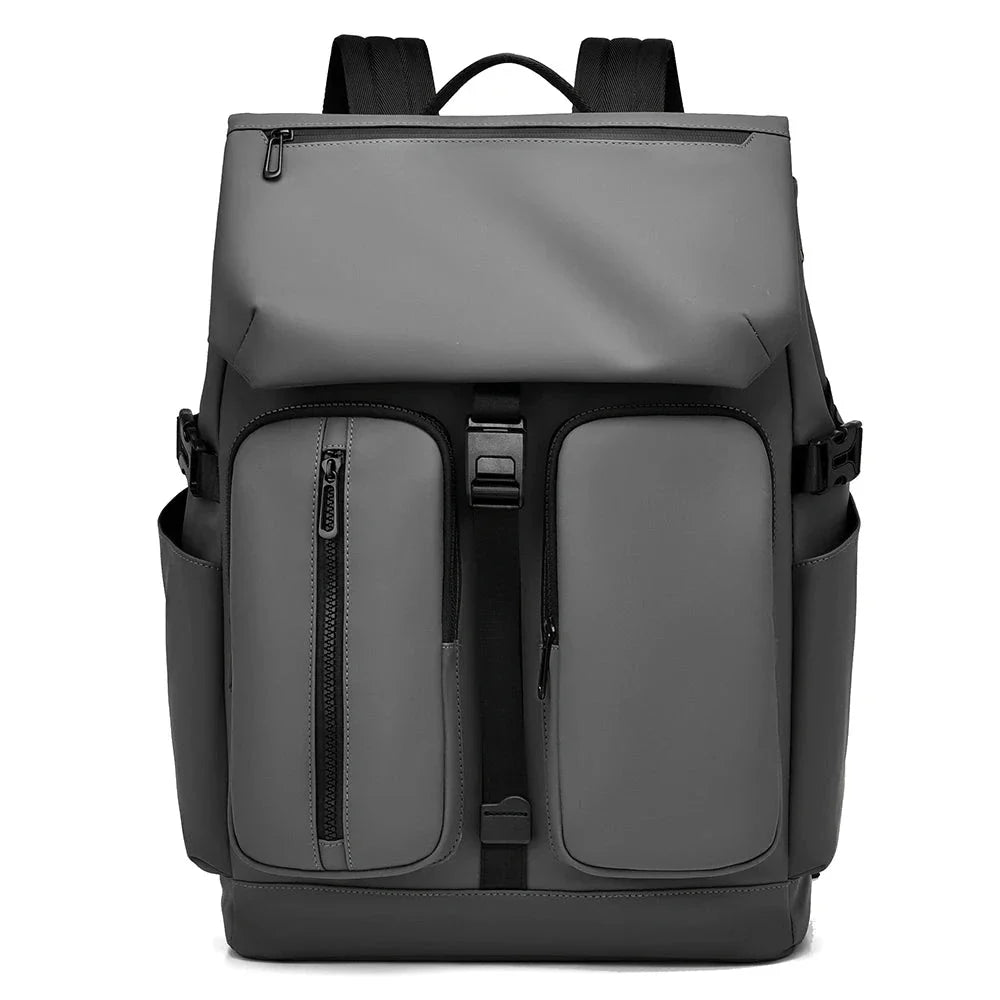 Gros plan sur le matériau imperméable du sac à dos