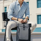 Sac à dos imperméable avec design roll-top ajustable