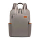 Sac à dos gris, parfait pour un usage professionnel