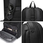 Sac à dos ouvert montrant le compartiment pour ordinateur portable