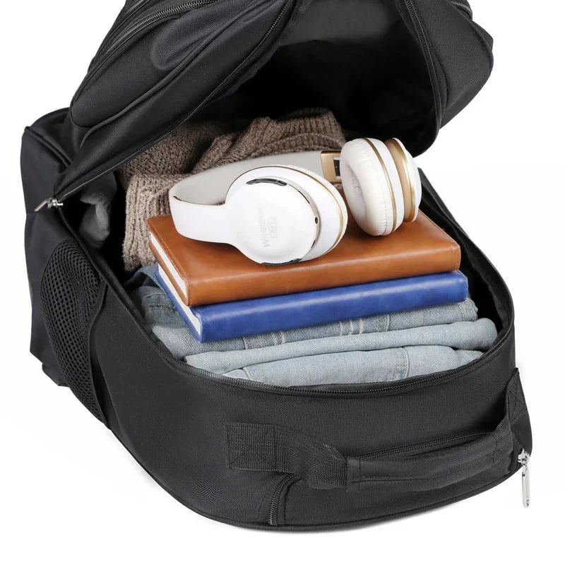 Vue arrière du sac à dos trolley montrant les bretelles ergonomiques