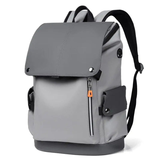 Vue de profil du sac à dos avec poches latérales