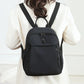 Sac à dos imperméable pour femme, vue de face