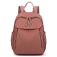 Teinte caramel du sac à dos, chic et tendance