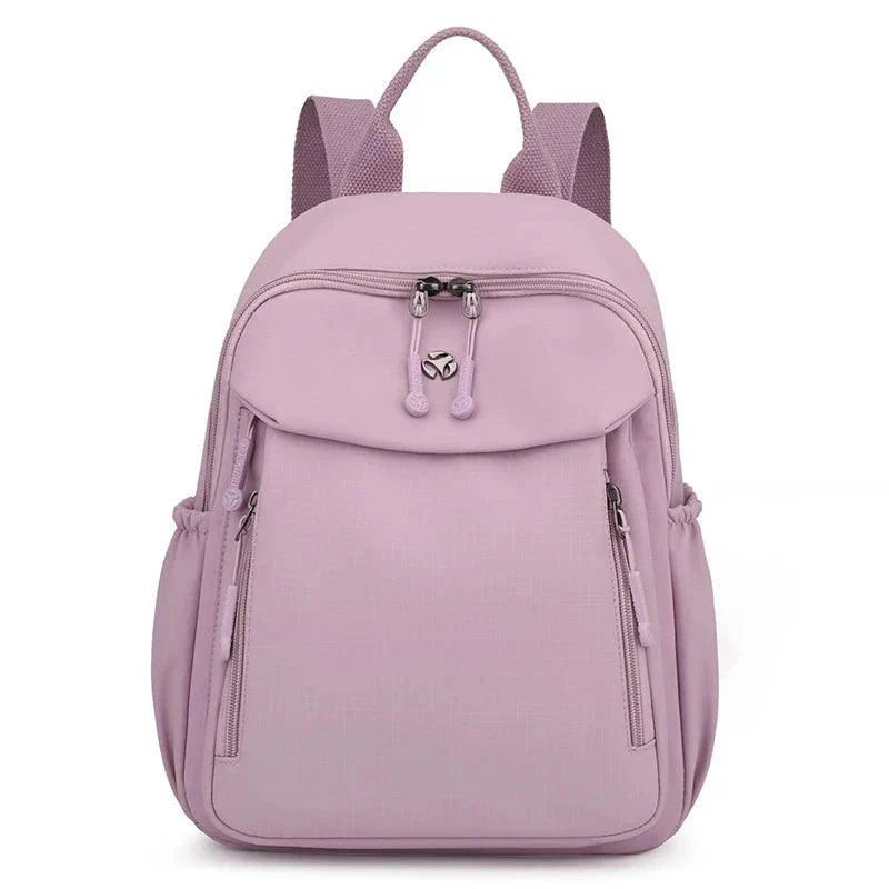 Sac à dos couleur lilas, élégant et fonctionnel