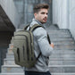 Sac à dos urbain imperméable avec poches multiples