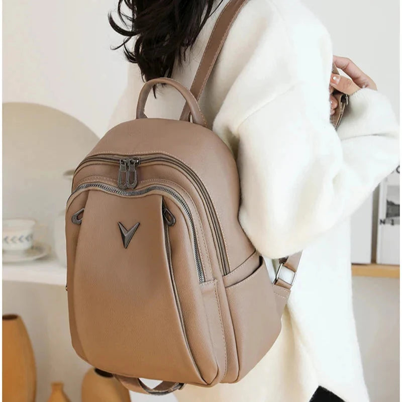 Sac à dos chic pour femme avec design vintage élégant