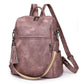 Sac à dos tendance en PU avec compartiments spacieux