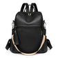 Sac à dos noir élégant avec bandoulière pratique