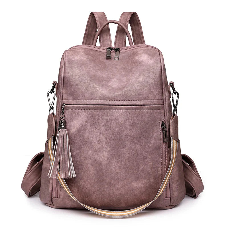 Sac à dos rose avec design féminin et moderne