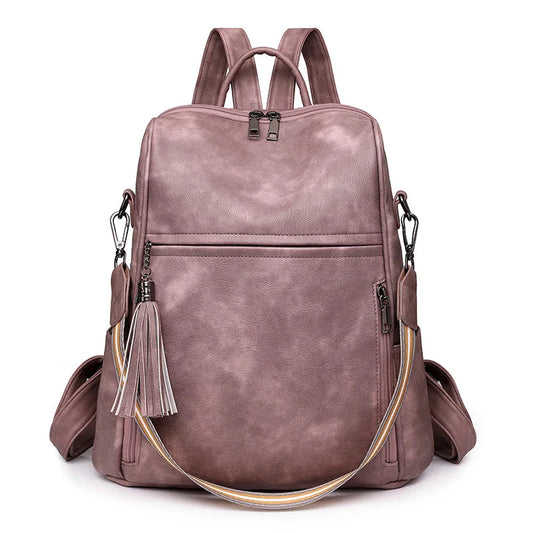 Sac à dos rose avec design féminin et moderne