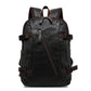 Sac à dos marron foncé avec finitions en PU