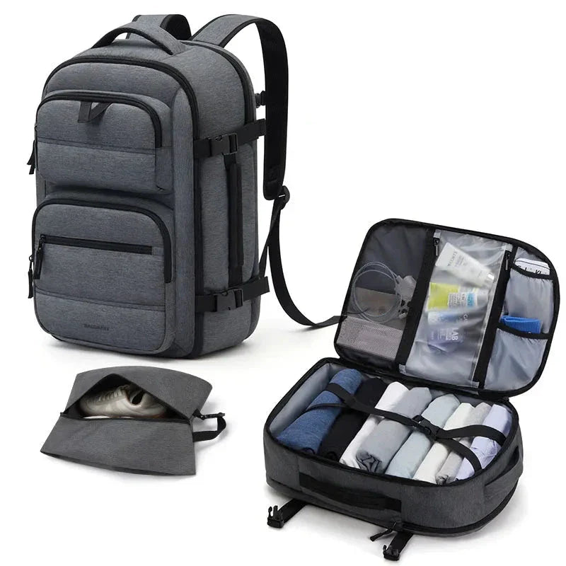 Compartiments du sac à dos 40L pour organisation facile