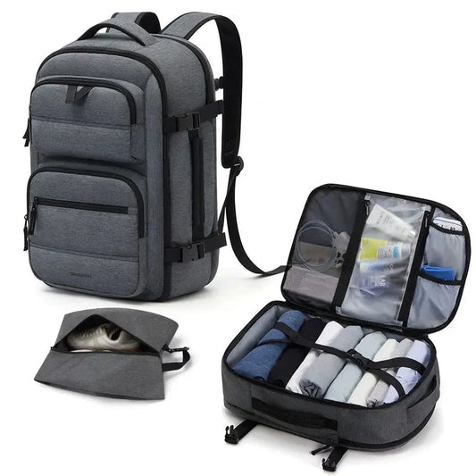 Compartiments du sac à dos 40L pour organisation facile