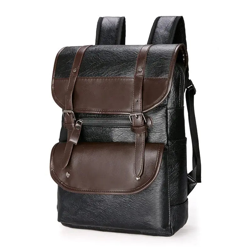 Intérieur spacieux d'un sac à dos vintage avec poche principale