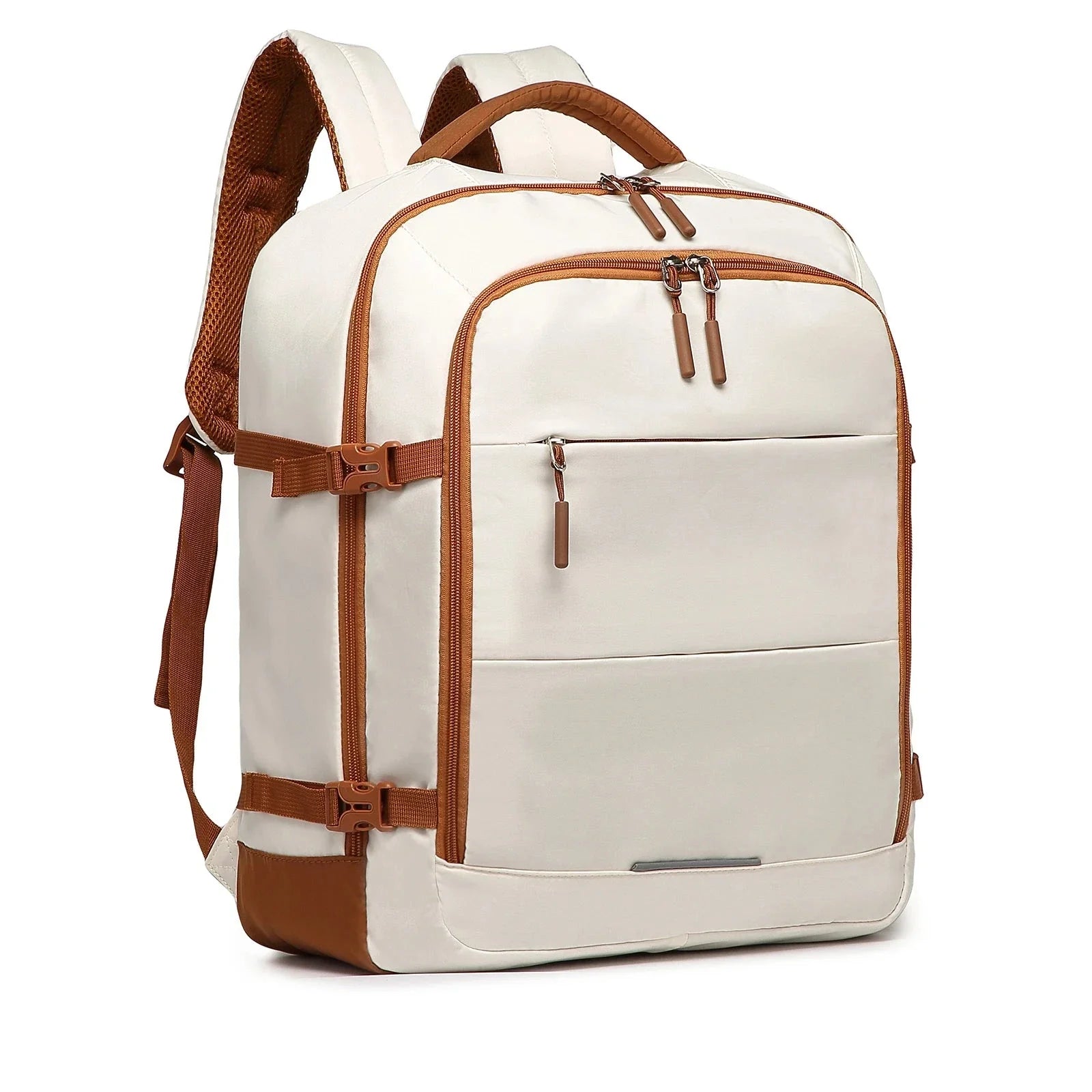 Sac à dos cabine beige avec bretelles rembourrées