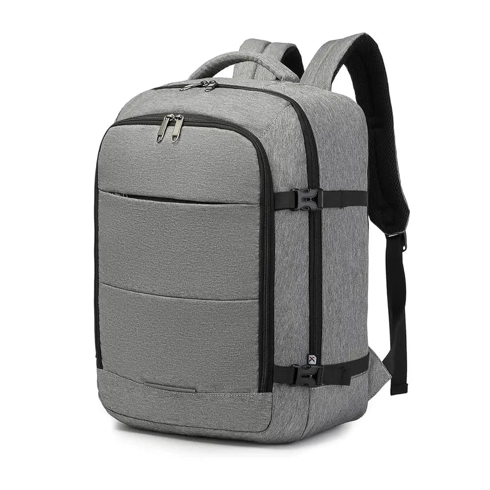 Sac à dos cabine gris avec compartiment pour ordinateur