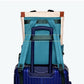Détail du tissu imperméable du sac à dos urbain