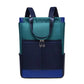 Sac à dos bleu foncé avec bretelles ajustables