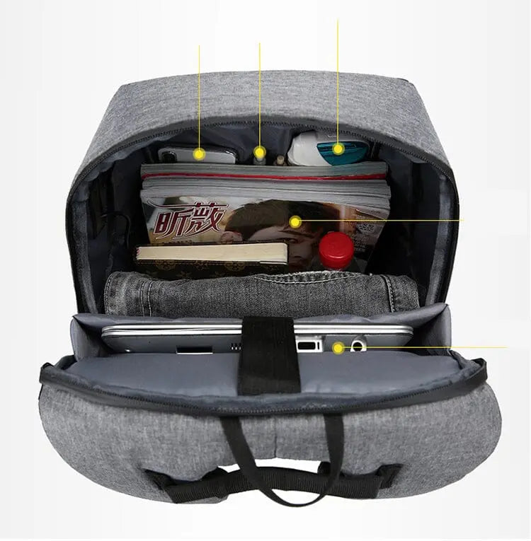Compartiments intérieurs pour ordinateur portable et accessoires