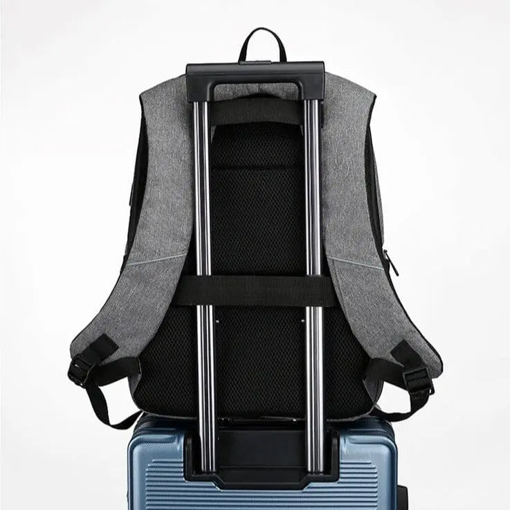 Sac à dos antivol avec ouverture arrière sécurisée
