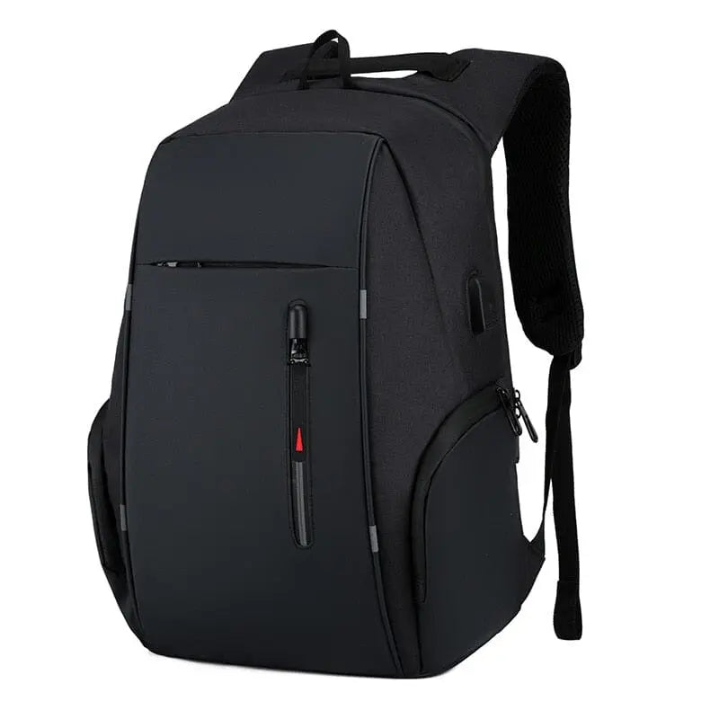 Version noire du sac à dos avec design élégant