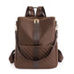 Sac marron, vue de profil avec compartiments visibles