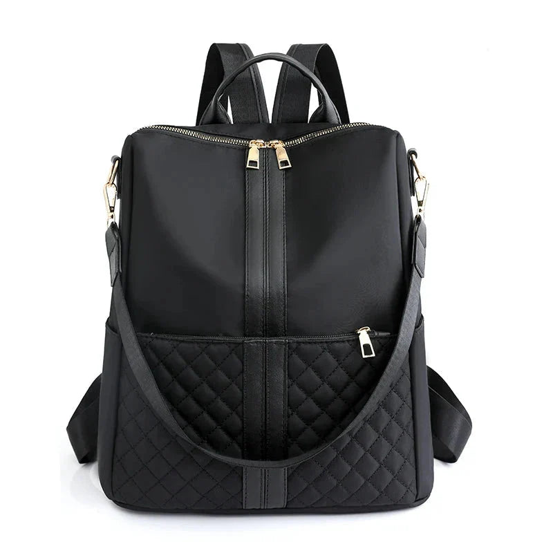 Sac noir convertible, style sobre et élégant